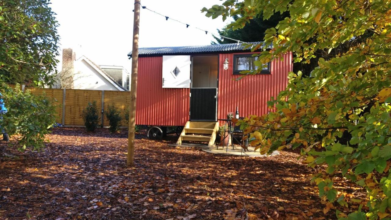 Forest Heath Shepherd'S Huts Ringwood Exterior photo
